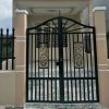 Cửa Thanh Sắt Dọc Hoa Văn
