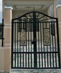 Cửa Thanh Sắt Dọc Hoa Văn
