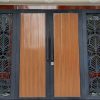 Cửa Nhôm Sắt Kết Hợp Gỗ
