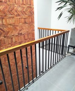 Lan Can Hành Lang Thanh Sắt Bảo Vệ